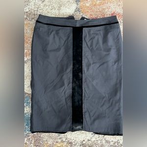 YSL black skirt - vintage